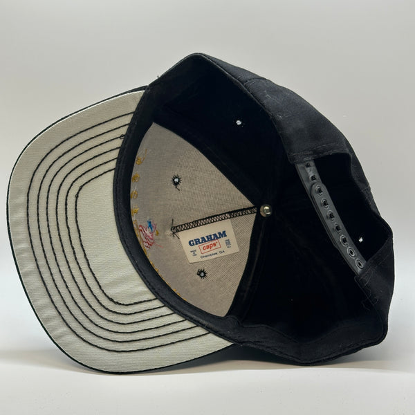 Atlanta 1996 Summer Olympics Black 5 Panel Vintage Snapback