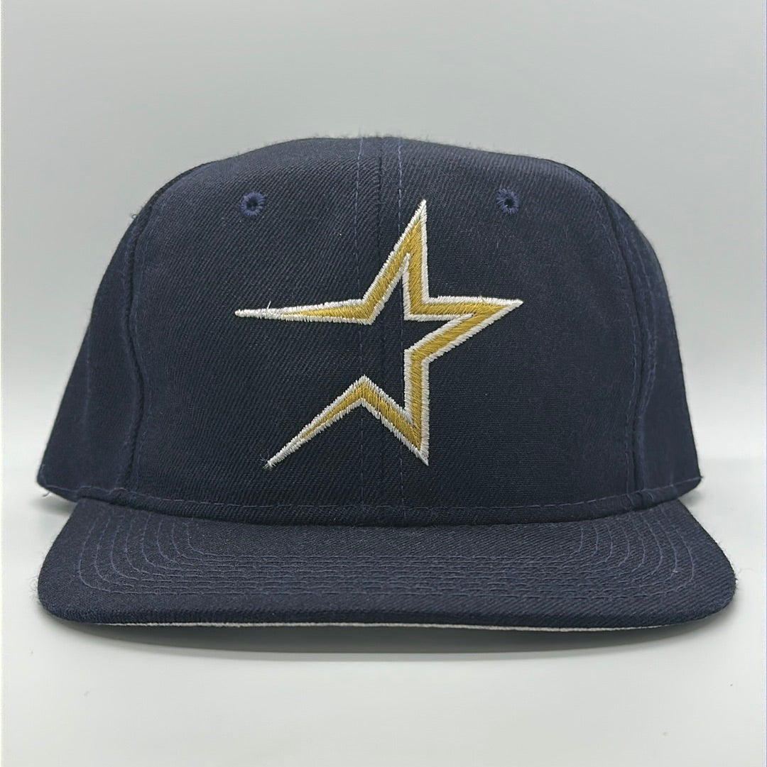 Khaki Navy Houston Astros MLB Snapback