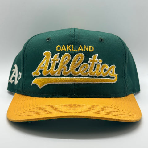 Sports Specialties Twill Oakland Athletics MLB Script Snapback