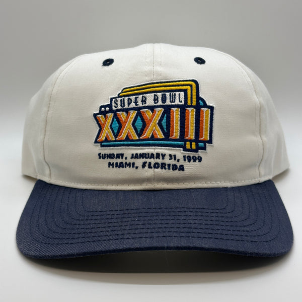 1999 Super Bowl XXXIII NFL Denver Broncos vs Atlanta Falcons Snapback