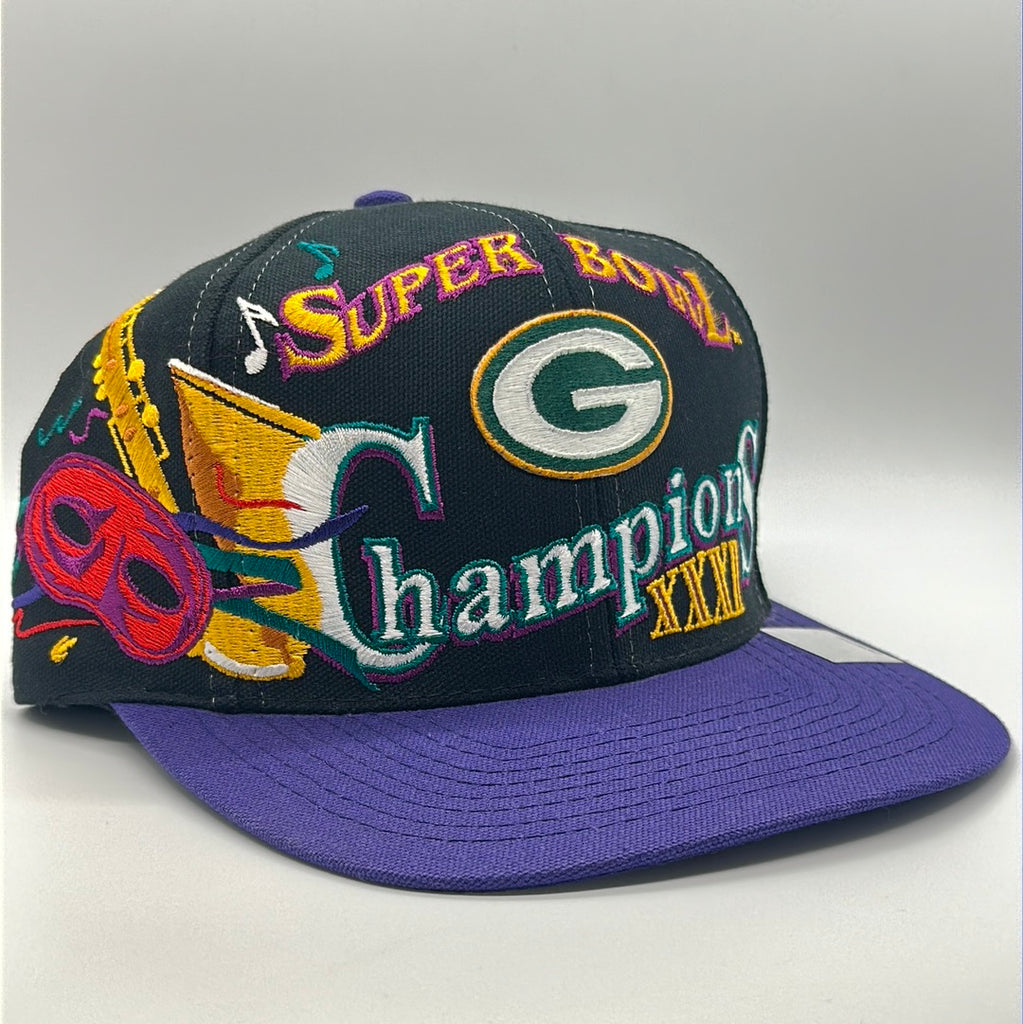 SUPER BOWL XXXI GREEN BAY PACKERS Championship Hat Cap NEW Logo Athletic