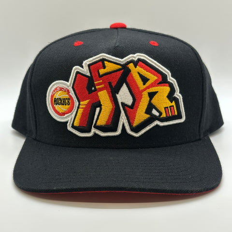 Retro NBA Graffiti Houston Rockets Snapback