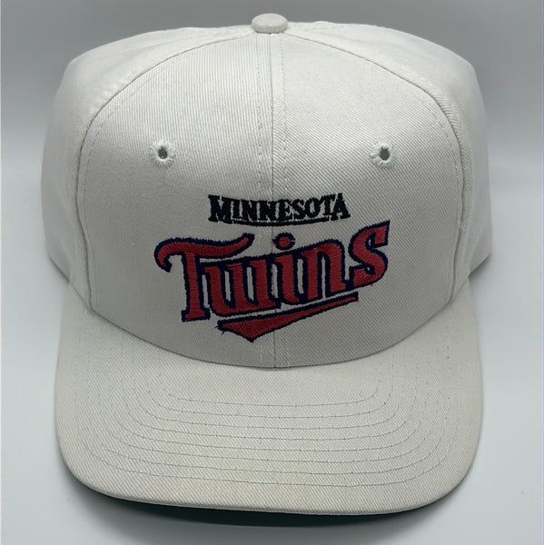 White Twill Minnesota Twins MLB Snapback