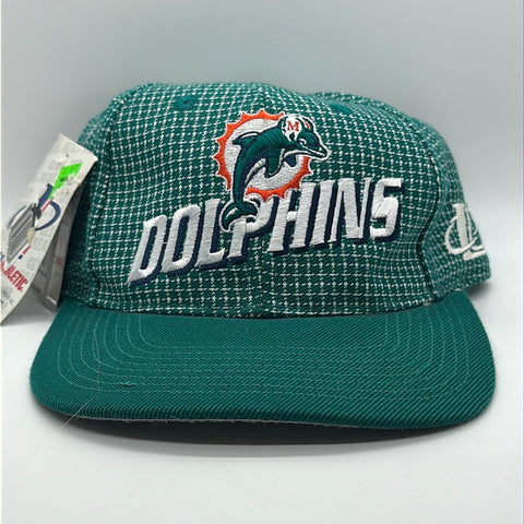 Logo Athletic Grid NFL Miami Dolphins Strapback