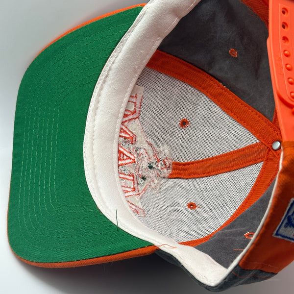 The Game University of Miami Arch Block Letter Snapback