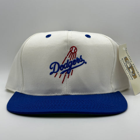 SJ Enterprises White/Blue Los Angeles Dodgers MLB Custom Snapback