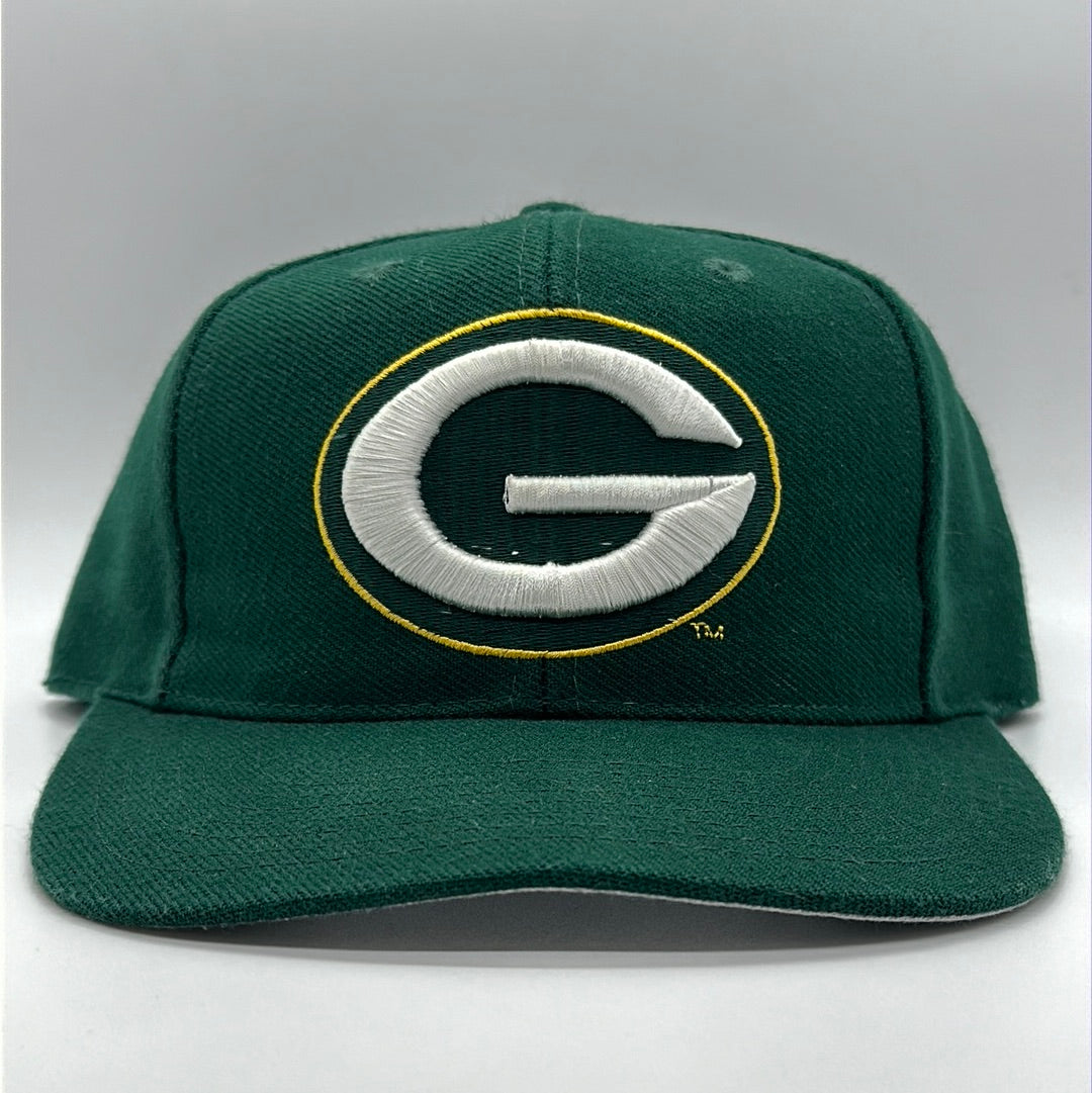 Forest Green Plain Green Bay Packers NFL Snapback