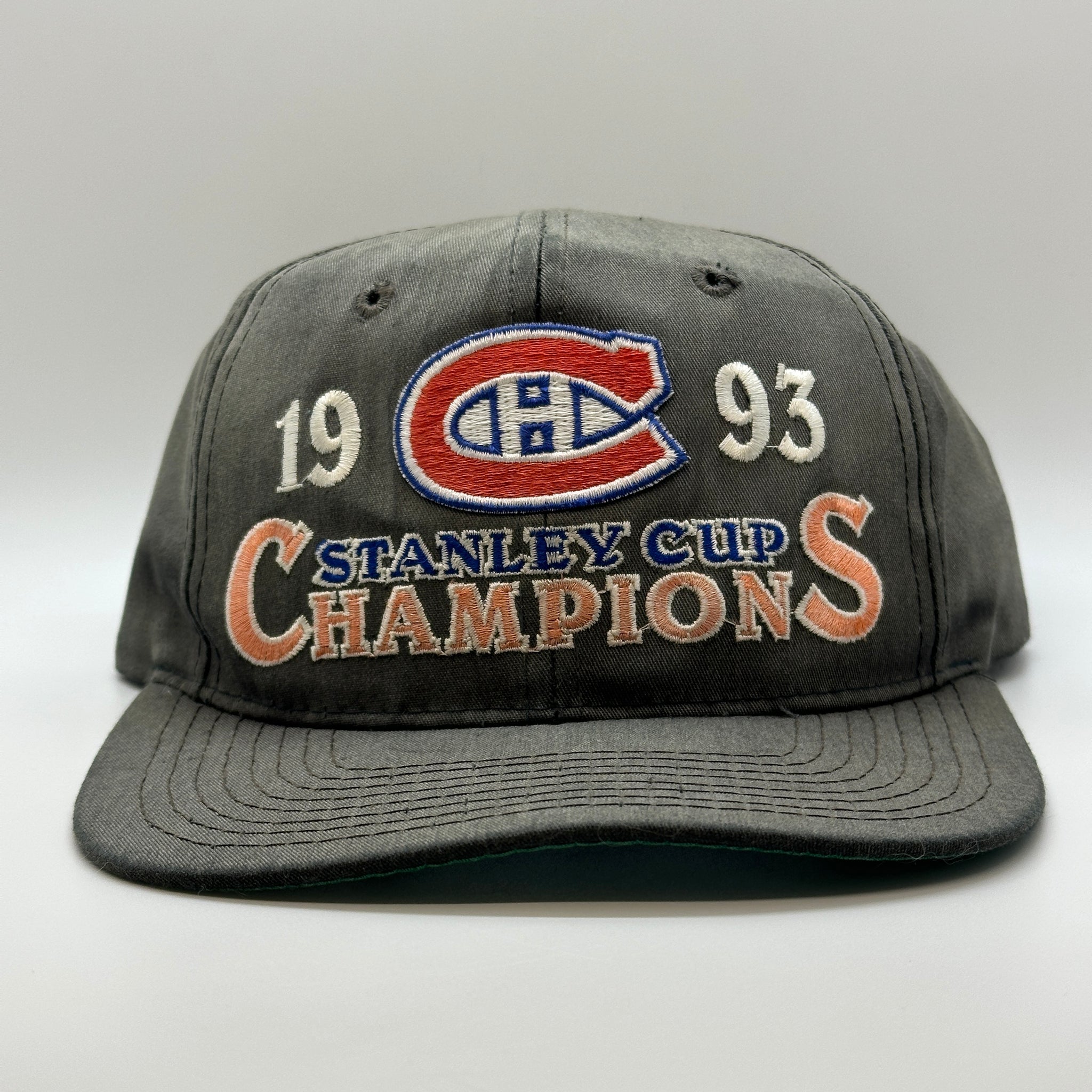 Faded Starter 1993 Stanley Cup Champions Montreal Canadiens NHL Snapback