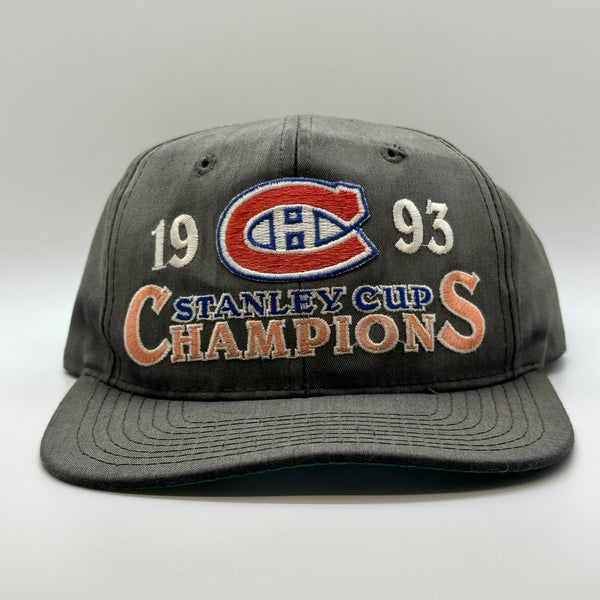 Faded Starter 1993 Stanley Cup Champions Montreal Canadiens NHL Snapback