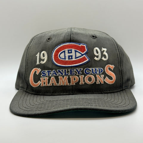 Faded Starter 1993 Stanley Cup Champions Montreal Canadiens NHL Snapback