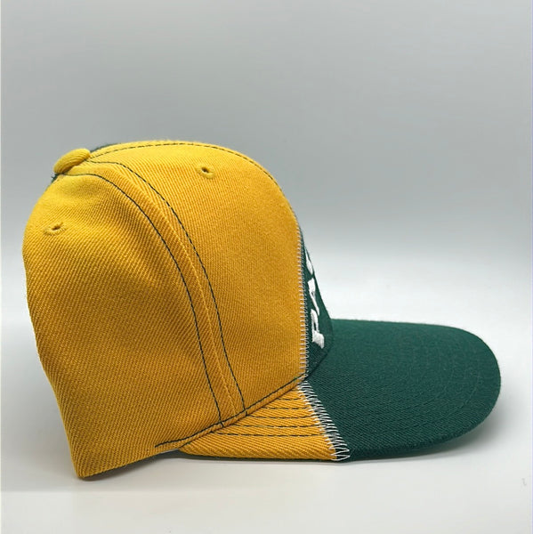 American Needle Wool Yellow Green Green Bay Packers Snapback