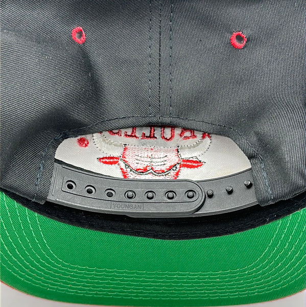 Black Youngan Chicago Bulls Twill NBA Snapback