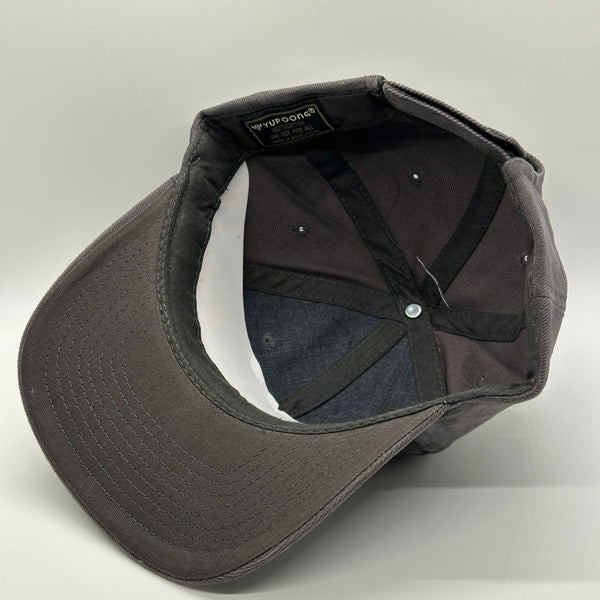 THE GRAY VINNY BLUE - The Blue Bus Vintage Mascot Strapback