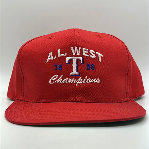 1996 AL West Champions Texas Rangers MLB Snapback