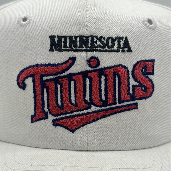 White Twill Minnesota Twins MLB Snapback