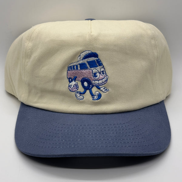 VINNY BLUE - The Blue Bus Vintage Mascot Snapback