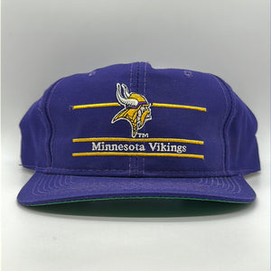 Minnesota Vikings Split Bar Purple Twill NFL Snapback