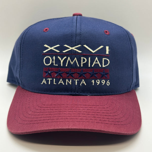 Navy/Maroon Atlanta 1996 Olympiad Summer Olympics Snapback