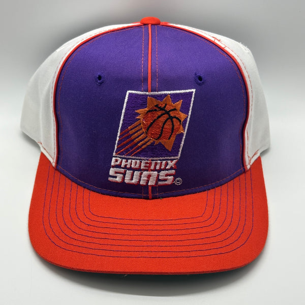 Starter White Tag Twill Phoenix Suns Pinwheel NBA Snapback
