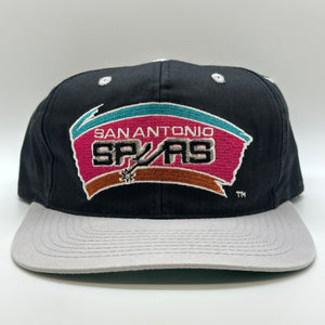 NBA Spurs Big Logo Vintage Logo Snapback