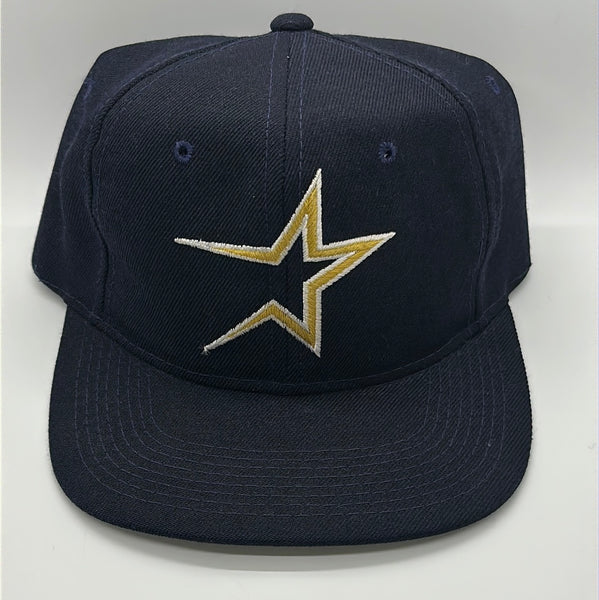 G Cap Wool Navy Gold Star  Houston Astros PL MLB Snapback