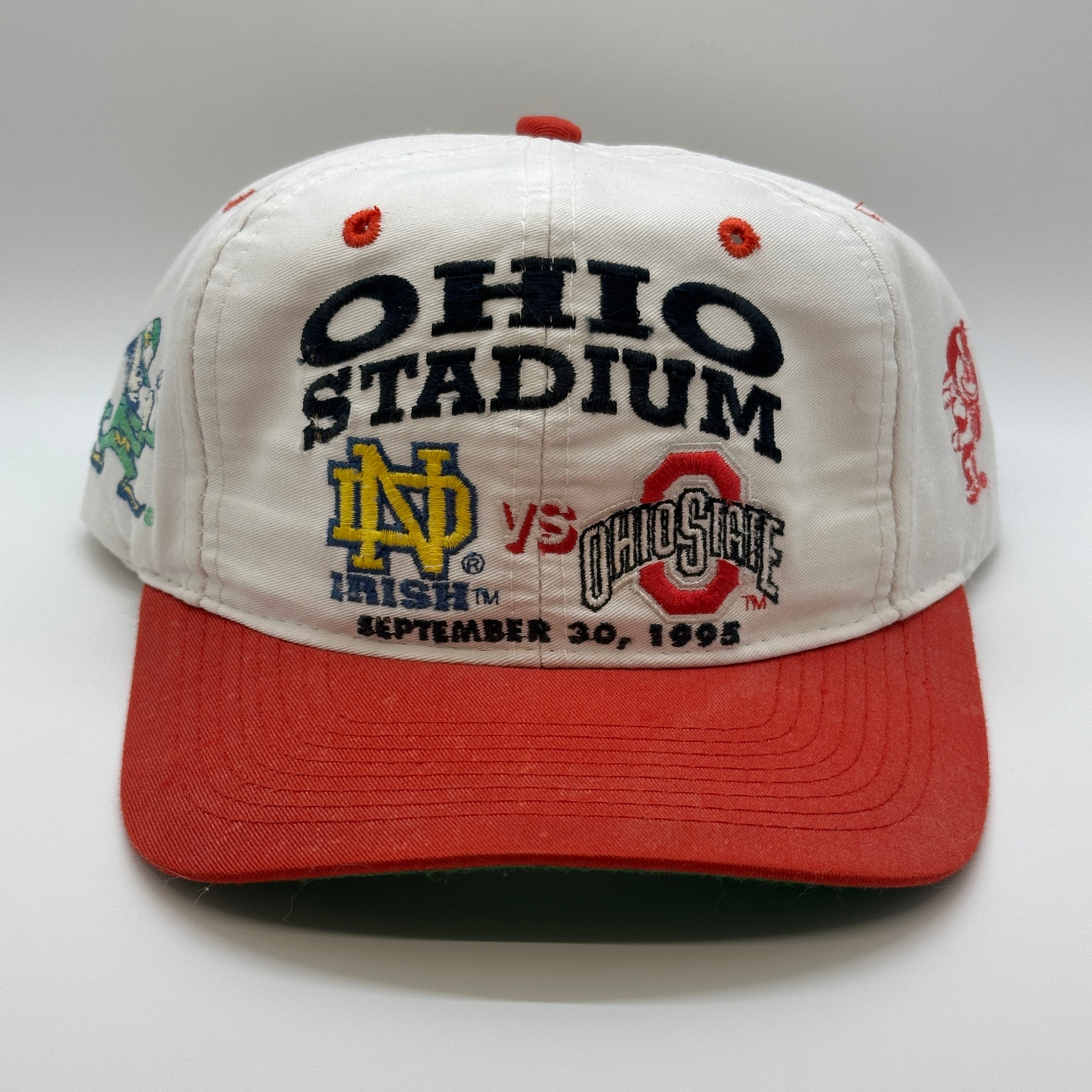 1995 Notre Dame vs Ohio State Ohio Stadium Collectors Edition College Football Snapback