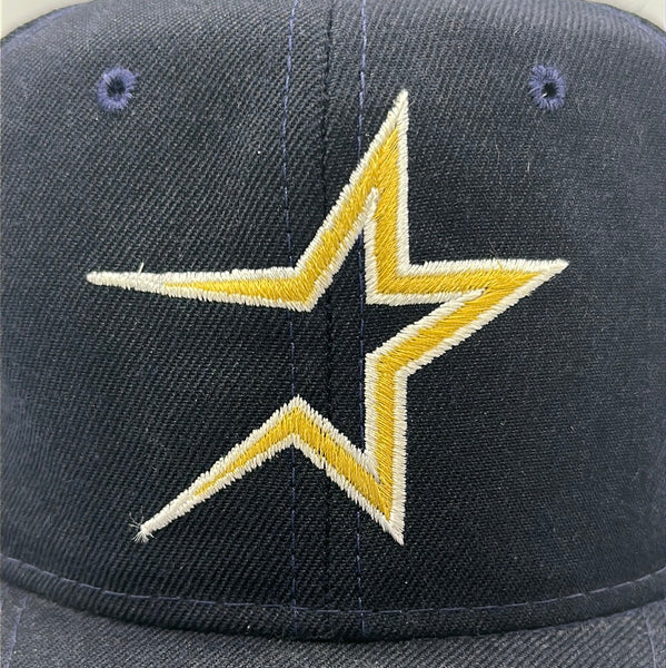 G Cap Wool Navy Gold Star  Houston Astros PL MLB Snapback