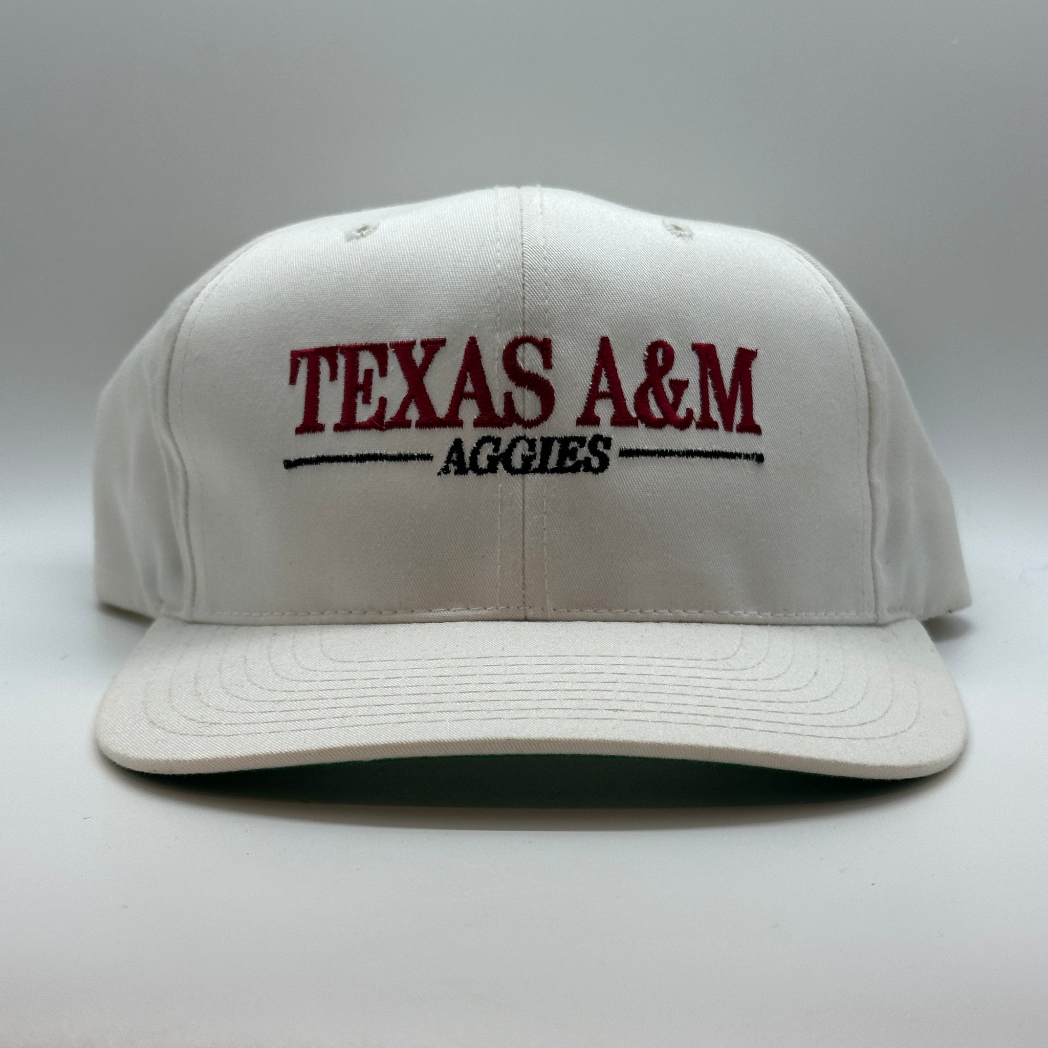 White Texas A&M University Snapback