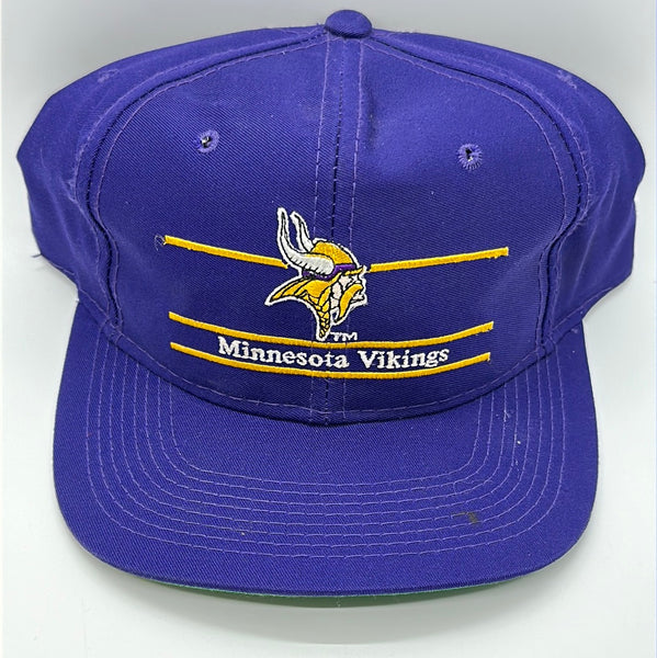 Minnesota Vikings Split Bar Purple Twill NFL Snapback