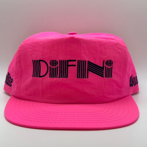 Neon Pink Nylon Difini Woolite Golf Snapback