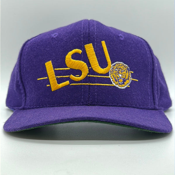 Louisiana State University LSU Wool Purple Snapback