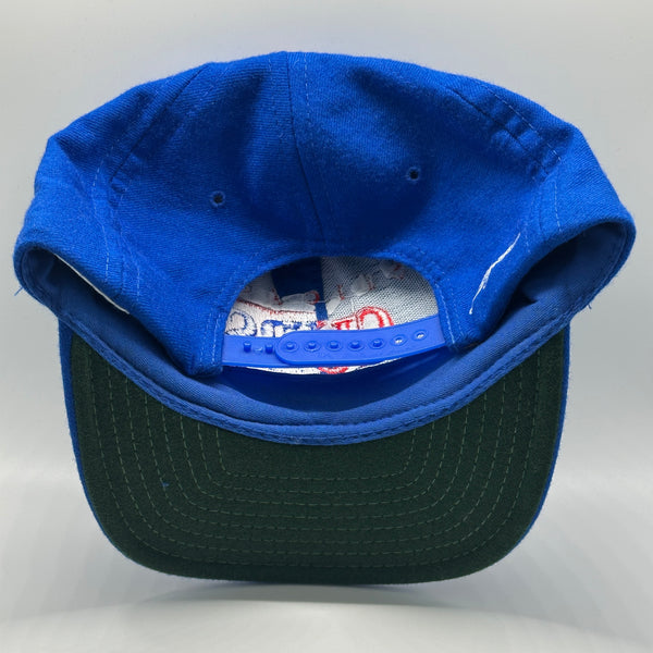 Signature Chicago Cubs MLB Wool Blue Red Snapback