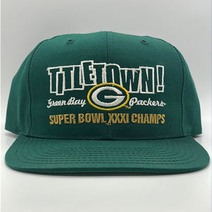 Green Titletown! Green Bay Packers Super Bowl Champs NFL Snapback