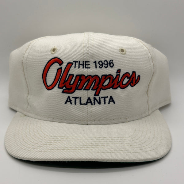 7 1/8 Fitted 1996 Olympics Double Line Script Snapback