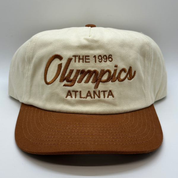 Rust Brushed - The 1996 Atlanta Olympics Script Snapback