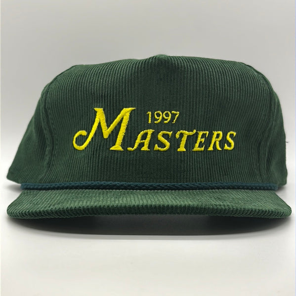 THE AUGUSTA GREEN - 1997 Masters Corduroy Rope Youngan Snapback