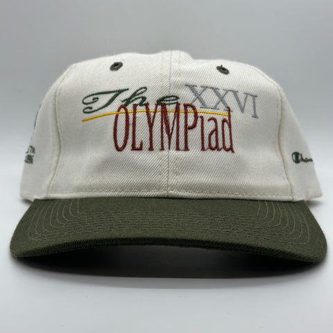 1996 Olympiad Atlanta Champion Leather Olympics Strapback