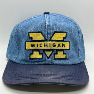 Denim University of Michigan Strapback