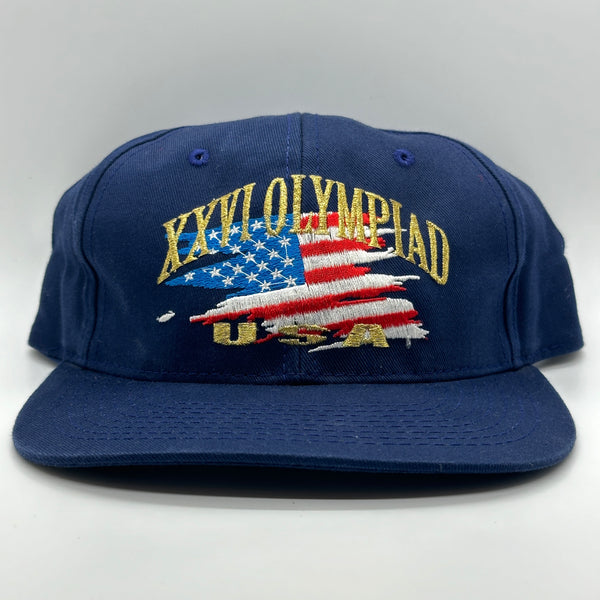 Navy Twill XXVI Olympiad 1996 Olympics Snapback