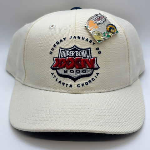 Super Bowl XXXIV 2000 Titans vs Rams Strapback