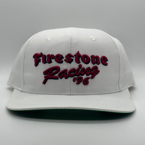 1996 Firestone Racing White Twill Snapback