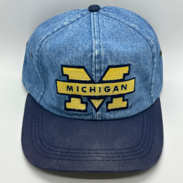 Denim University of Michigan Strapback