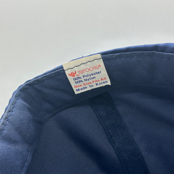 Nylon Navy Blue Bus Vintage Logo Rope Snapback
