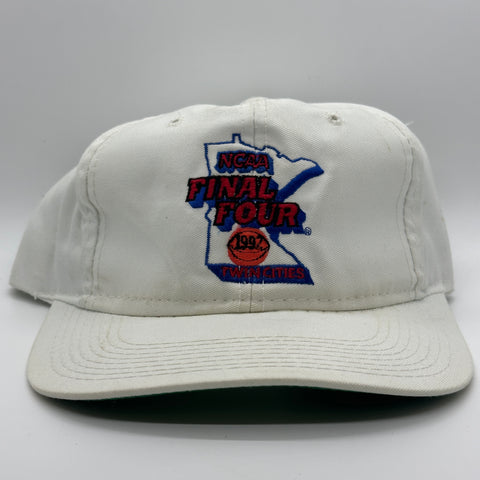 White Twill Youngan 1992 NCAA Final Four Twin Cities Snapback