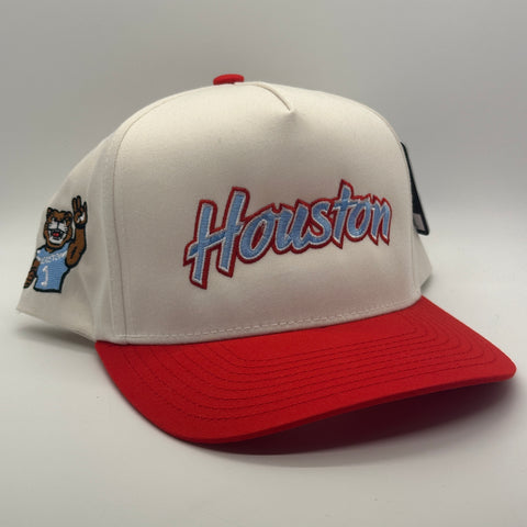 University of Houston Baby Blue Script Custom Snapback