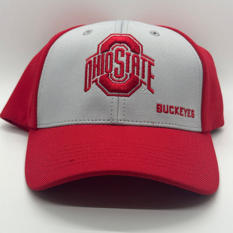 The Ohio State University Gray/Red Snapback