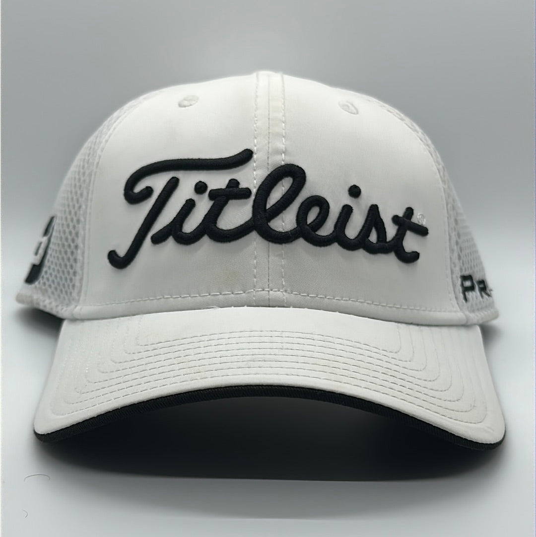 White Titleist FJ Pro V1 Fitted Hat