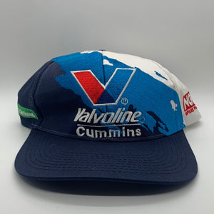 Valvoline Cummins Racing Navy Blue Splash Snapback