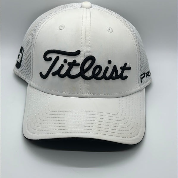 White Titleist FJ Pro V1 Fitted Hat