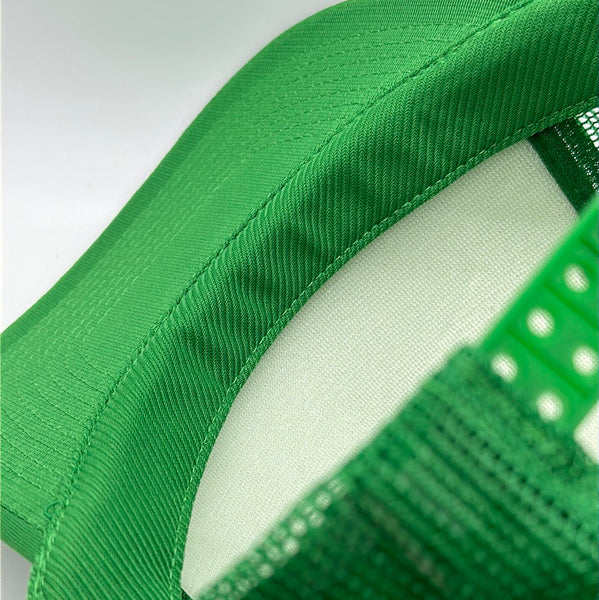 Green Miller Lite 1000 Gallon Club Rope Trucker Snapback